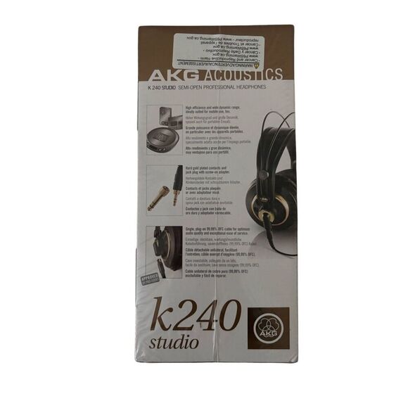 AKG Acoustic Professional Headphones K240 (NEW) - Picture 2 of 4